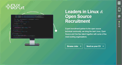 Desktop Screenshot of linuxrecruit.co.uk