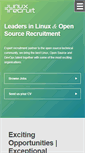 Mobile Screenshot of linuxrecruit.co.uk